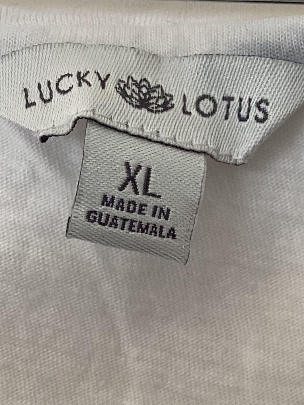 Lucky Brand "Lucky Lotus" Boho Mandala Graphic Tee - Picture 4 of 6